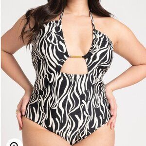 Eloquii One Piece Swim Suit